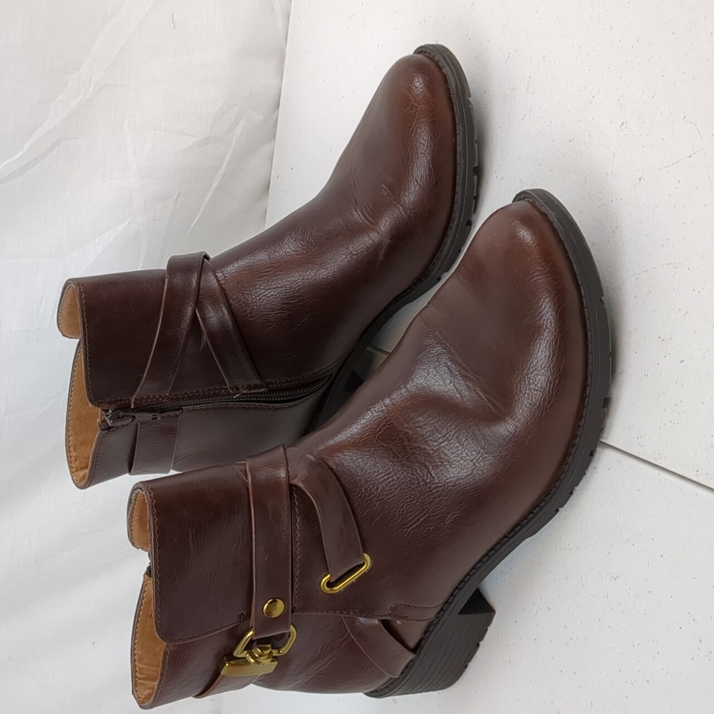 Croft Barrow Women's Chelsea Ankle Boots Size 11M Brown